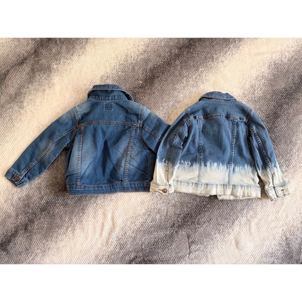 8 PC Bundle Size 3T Toddler Girl Denim Jean Overalls Shorts Jackets Cat Jack - Picture 7 of 7